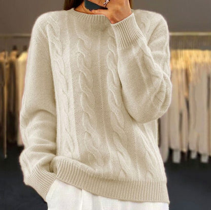 Oversized Cable Knit Jumper