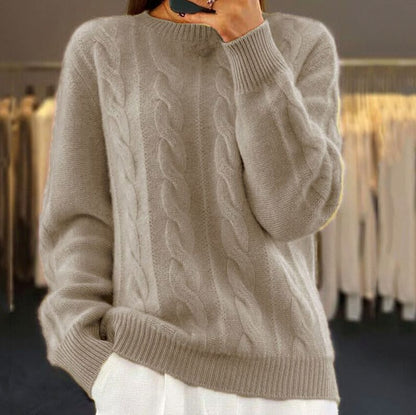 Oversized Cable Knit Jumper
