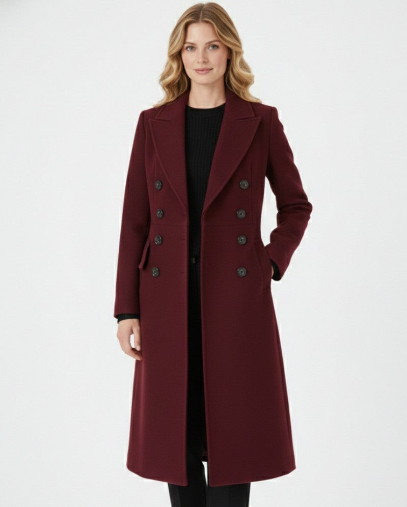 Double Breasted Wool Coat