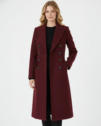 Double Breasted Wool Coat