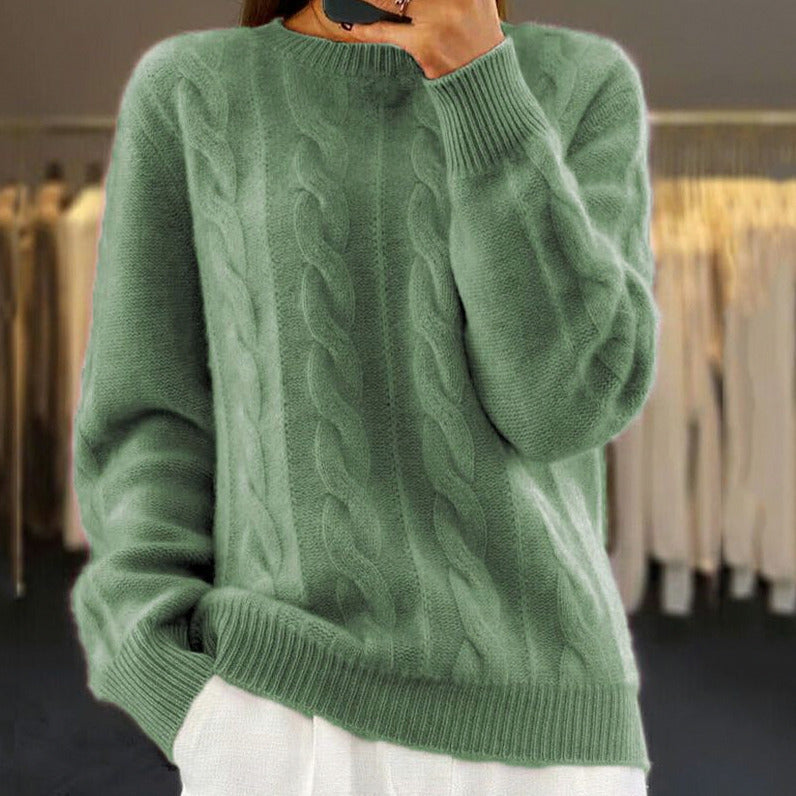 Oversized Cable Knit Jumper