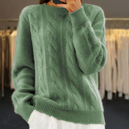 Oversized Cable Knit Jumper