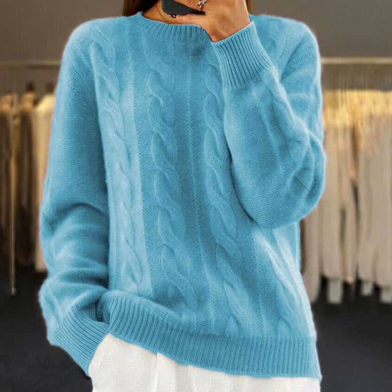 Oversized Cable Knit Jumper