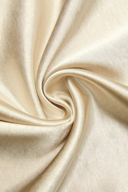 Satin One Shoulder Ruched Gown
