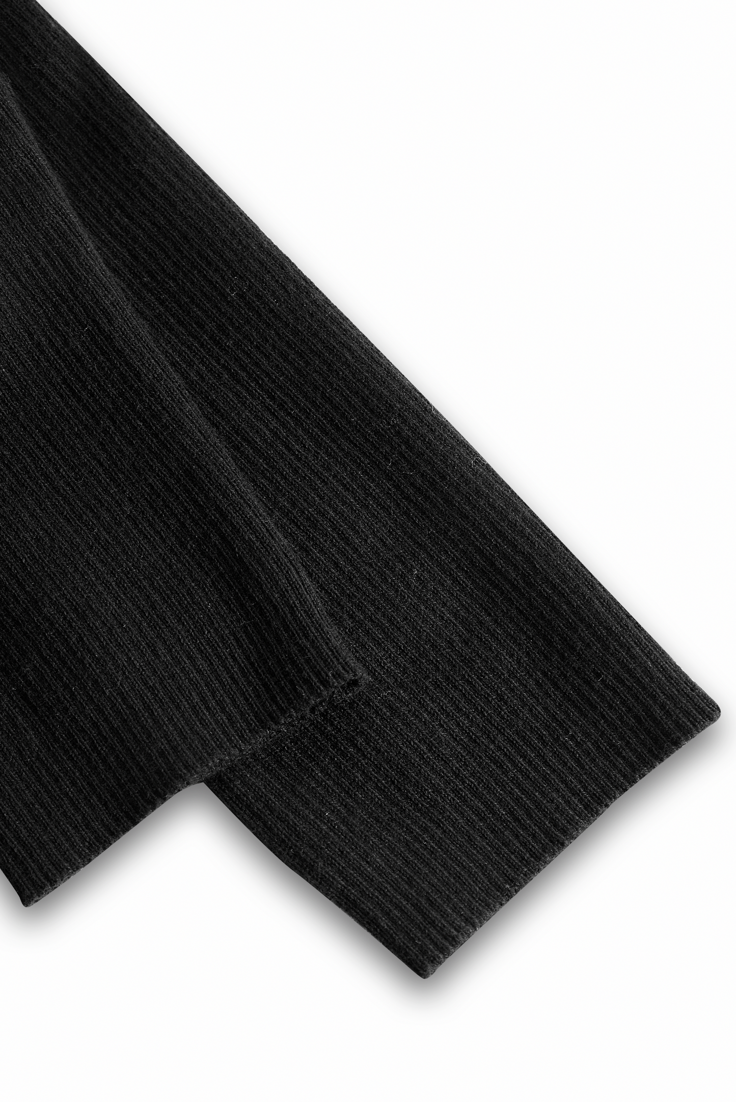 Ribbed Knit Ruffle Midi Dress