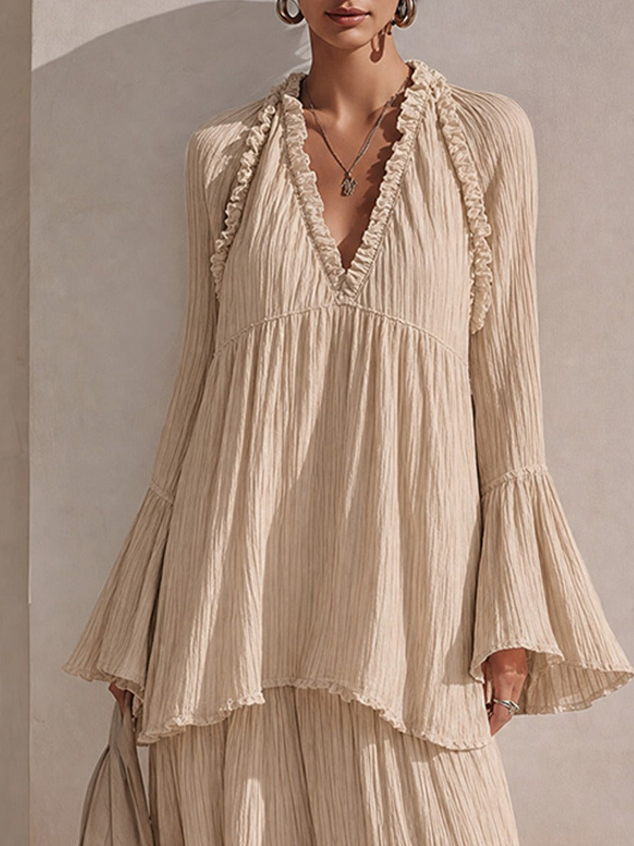 Ruffle Tiered Maxi Dress