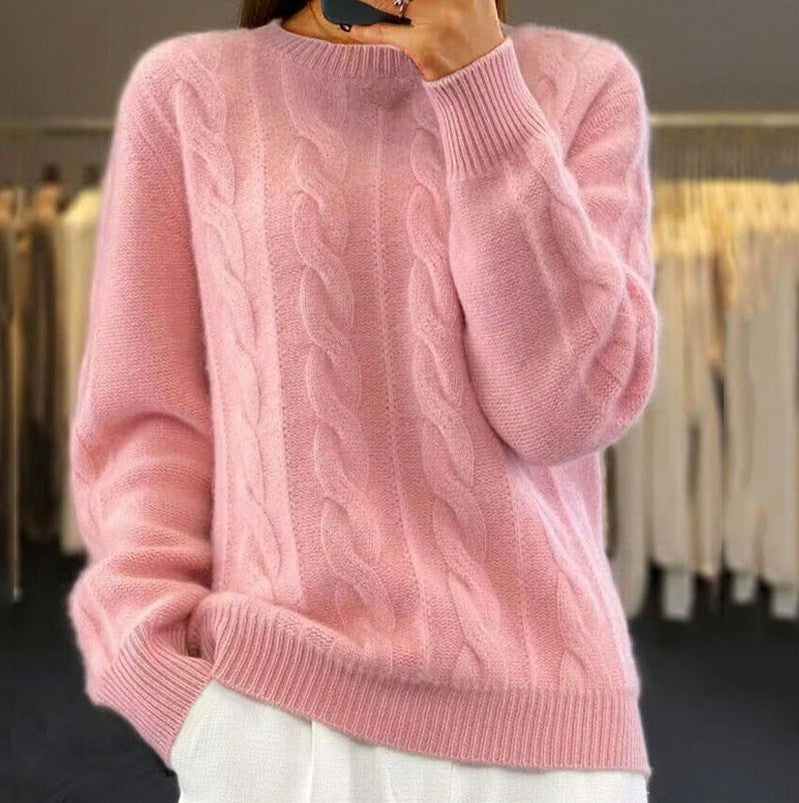 Oversized Cable Knit Jumper