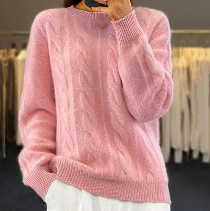 Oversized Cable Knit Jumper