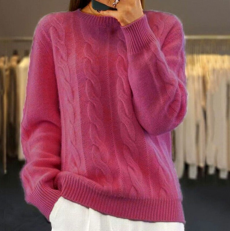 Oversized Cable Knit Jumper